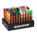 MOLOTOW™ ONE4ALL Acrylic Paintmarkers DISPLAY Complete Set 127HS, set met 70 markers