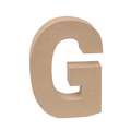 Rayher | Paper-mâché Upper Case Letters — individual