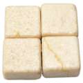 Marmeren mozaïek steentjes, set, 10 mm x 10 mm x 8 mm — ca. 120 steentjes (250 g), Botticino, 1. Inhoud: ca. 120 steentjes (250 g)