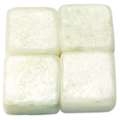 Marmeren mozaïek steentjes, set, 15 mm x 15 mm x 8 mm — ca. 50 steentjes (250 g), Verde Luz, 2. Inhoud: ca. 50 steentjes (250 g)