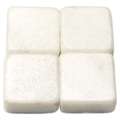 Marmeren mozaïek steentjes, set, 10 mm x 10 mm x 8 mm — ca. 120 steentjes (250 g), Bianco Carrara, 1. Inhoud: ca. 120 steentjes (250 g)