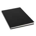 KUNST & PAPIER Schetsboeken, A4, 21 cm x 29,7 cm, 100 g/m², A4 / Black / Portrait / 100gsm