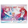 Reflex Manga Art Paper tekenblok, DIN A3, 29,7 cm x 42 cm, 75 g/m², glad, blok (eenzijdig gelijmd)