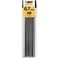 BiC® | CRITERIUM® vulpotloodstiften ○ Hi-Polymer — navullingen, 0,7 mm, pak van 12 stuks, 1. Hardheid HB — 12 stiften