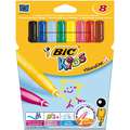 BIC® KIDS Visacolor™ XL viltstiften, sets, 8 kleuren