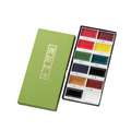 Kuretake | GANSAI TAMBI™ Japanse aquarelverf —sets, 12 kleuren