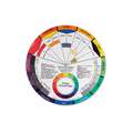 THE COLOR WHEEL COMPANY™ | COLOR WHEEL™  kleurencirkel, Franstalig — groot Ø 23,5 cm, 1 stuk, 2. Franstalige uitvoering