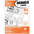 Clairefontaine | MANGA layout papier — COMICS & MANGA, B4, 25 cm × 35,3 cm, 200 g/m², glad