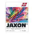 JAXON® Aquarelblok, 24 cm x 32 cm, 165 g/m², ruw, blok (eenzijdig gelijmd)