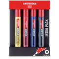 AMSTERDAM Acryl Marker sets, Intro, 4 x 4 mm, set