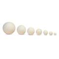 Bolletjes in cellulose, 100 witte bolletjes, diameter 18mm