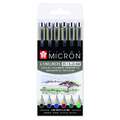 SAKURA | PIGMA MICRON™ fineliner — 6-sets, aardkleuren - lijndikte 0,45 mm
