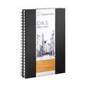 Hahnemühle D&S schetsboeken met spiraalbinding, DIN A4, 21 cm x 29,7 cm, 140 g/m², mat