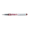 PILOT V-Pen vulpen, uitwisbaar, rood