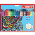 STABILO® Pen 68 viltstiftenset, 30 kleuren