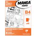 Clairefontaine | MANGA layout papier — COMICS & MANGA, B4, 25 cm × 35,3 cm, 200 g/m², glad
