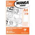 Clairefontaine | MANGA layout papier — COMICS & MANGA, DIN A4, 21 cm x 29,7 cm, 200 g/m², glad