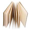 Leporello Schetsboeken Chinees geschept papier, 12 cm x 9 cm, 170 g/m², satiné, schetsboek