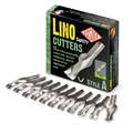 Linosnede Safety cutters, 12-delige box