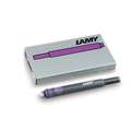 LAMY T10 reserve inktpatronen, pak, 5 stuks, violet