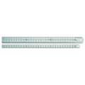 RUMOLD | stalen liniaal, zwaardere uitvoering, 450 mm x 25 mm x 1 mm