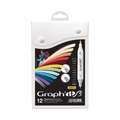 GRAPH'IT Marker Brush & Extrafine 12-er Set, Comics