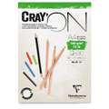 Cray’On Clairefontaine, A5, 14,8 cm x 21 cm, A5 - 14,8 x 21 cm - 120g/m² - blok van 50 vellen, 120 g/m², blok (eenzijdig gelijmd)