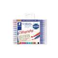 STAEDTLER® Calligraph duo, sets, 12 markers