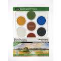 PANPASTELL® Ultra Soft Pastels, sets, Landscape, 1. Inhoud: 7 kleuren + tools