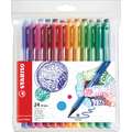 STABILO® pointMax Viltstift, 24 kleuren, 0,8 mm, conische punt