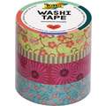 folia® Washi-Tape plakband, set, Flowers, set, 2. Set met 4 rollen