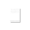 Papier FABRIANO® White White, DIN A4, 21 cm x 29,7 cm, 300 g/m², mat, blok met 20 vel, 300 g/m2