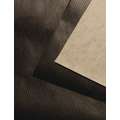 CLAIREFONTAINE KRAFT papiervellen, bruin/zwart, 50 cm x 65 cm, 90 g/m², geribd, pak van 25 stuks