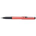 PENTEL® | Pocket Brush brushpen, schrijfkleur: zwart, penseelpunt, markers, los, 2. Kleur behuizing: rood