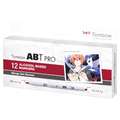 Tombow® ABT PRO marker - 12-delige sets, Manga Set Shonen