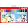 STABILO® | Pen 68 viltstift — sets, 25 kleuren, set