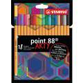 STABILO® | point88® fineliner — sets, 18 kleuren, set
