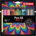 STABILO® | ARTY Pen 68 viltstift — sets, 1 mm, set