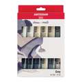 Royal Talens | AMSTERDAM Standard Series acrylverf — 12-sets, Grey, 12 x tube 20 ml, set