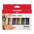 Royal Talens | AMSTERDAM Standard Series acrylverf — 6-sets, Portrait, 6 x tube 20 ml, set