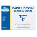 Clairefontaine Papier Dessin tekenpapier, 29,7 cm x 42 cm, A3 - 29,7 x 42 cm - 180g/m² - 10 vellen, glad|ruw, 180 g/m²