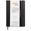 RHODIA® | Touch CALLIGRAPHER BOOK — hardcover, DIN A4, 29,7 cm x 21 cm, 250 g/m², glad, 1. Portret = staand formaat