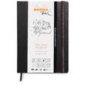 RHODIA® | Touch CALLIGRAPHER BOOK — hardcover, DIN A4, 29,7 cm x 21 cm, 250 g/m², glad, 2. Portret = staand formaat