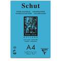 Schut | Study aquarelpapier, A4, 21 cm x 29,7 cm, 250 g/m², blok (eenzijdig gelijmd), 1. Blok met 40 vel