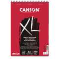 CANSON® XL® Olie en Acryl Spiraalblok, A4, 21 cm x 29,7 cm, 290 g/m², ruw, blok, spiraalgebonden