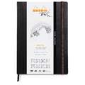 RHODIA® | Touch BRISTOL BOOK — softcover, DIN A4, 29,7 cm x 21 cm, 205 g/m², glad, 1. Portret = staand formaat