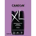 Canson XL Marker tekenblok, 70g, A4, 21 cm x 29,7 cm, 70 g/m², satiné, blok (eenzijdig gelijmd) 100 vellen