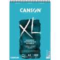 CANSON® XL® Aquarelle - blok 300 gr, DIN A3, 29,7 cm x 42 cm, 300 g/m², fijn, 29,7x42xm (A3)