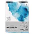 WINSOR & NEWTON™ | Classic aquarelpapier, 27,9 cm x 35,6 cm, 300 g/m², fijn, 3. Blok met 12 vel — gespiraleerd