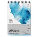 WINSOR & NEWTON™ | Classic aquarelpapier, DIN A4, 29,7 cm x 21 cm, 300 g/m², fijn, 3. Blok met 12 vel — gespiraleerd